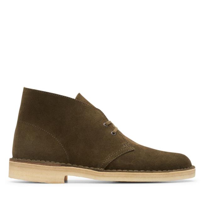 Férfi Clarks Desert Boot Originals Bakancs Sötétolivazöld | CLK286XQD