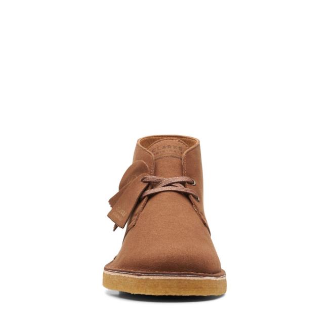 Férfi Clarks Desert Boot Originals Bakancs Barna | CLK389BDG