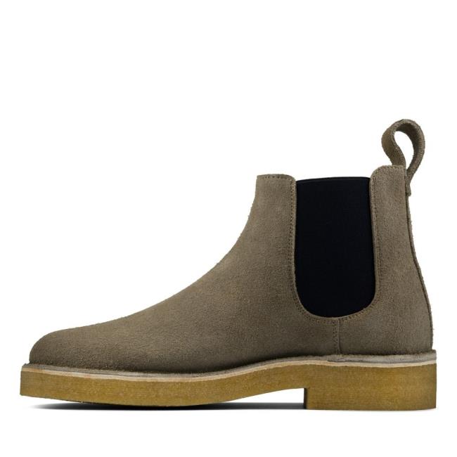 Férfi Clarks Desert Chelsea 2 Chelsea Csizma Szürke | CLK851BFA