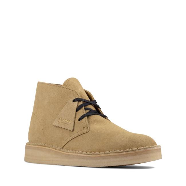 Férfi Clarks Desert Coal Originals Bakancs Barna | CLK743RIB