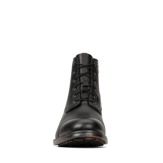 Férfi Clarks Foxwell Hi GORE-TEX Originals Bakancs Fekete | CLK967BHK