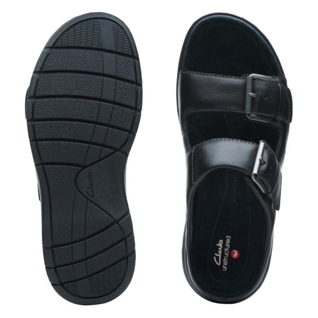 Férfi Clarks Nature Vibe Szandál Fekete | CLK327HDX