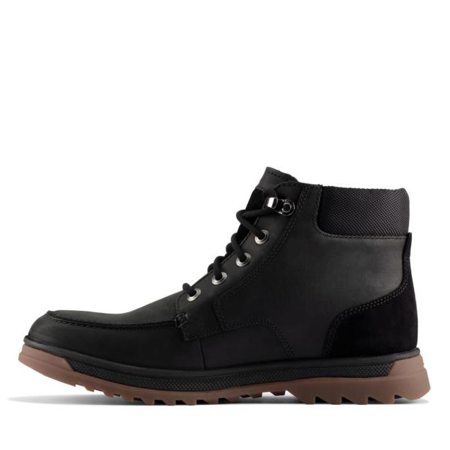 Férfi Clarks Ripway Hi GTX Originals Bakancs Fekete | CLK769SEP