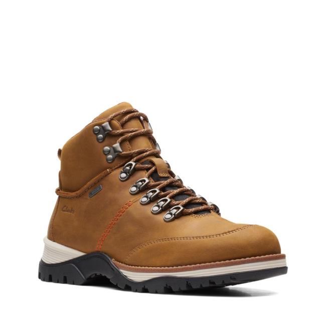 Férfi Clarks ToptonPine GTX Originals Bakancs Barna | CLK815FGU