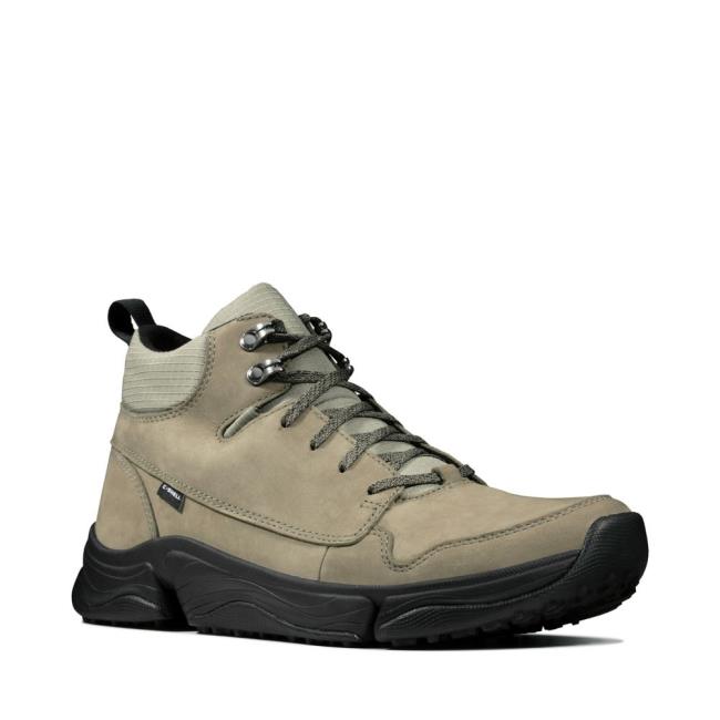 Férfi Clarks Tri Path Hike Tornacipő Olivazöld | CLK840PAQ