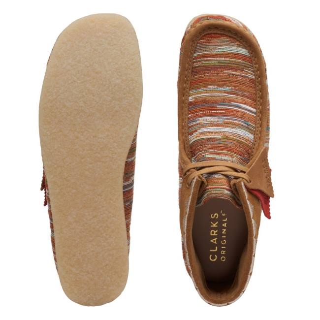 Férfi Clarks Wallabee Alkalmi Csizma Barna | CLK364JXC