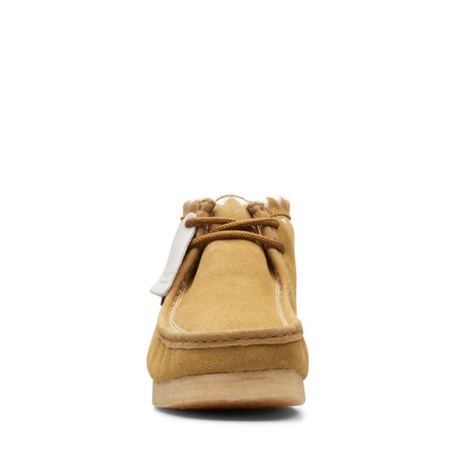 Férfi Clarks Wallabee Alkalmi Csizma Khaki | CLK904SXZ