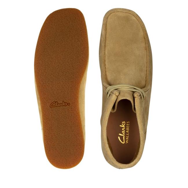 Férfi Clarks Wallabee Boot2 Originals Bakancs Barna | CLK709YHW