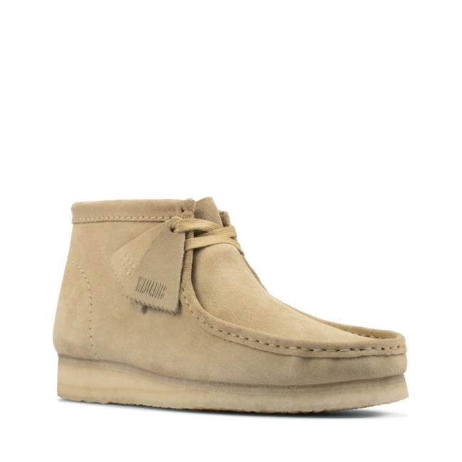 Férfi Clarks Wallabee Boot Originals Bakancs Barna | CLK125XWK