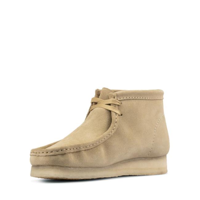 Férfi Clarks Wallabee Boot Originals Bakancs Barna | CLK125XWK