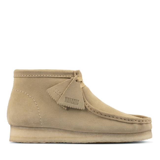 Férfi Clarks Wallabee Boot Originals Bakancs Barna | CLK125XWK