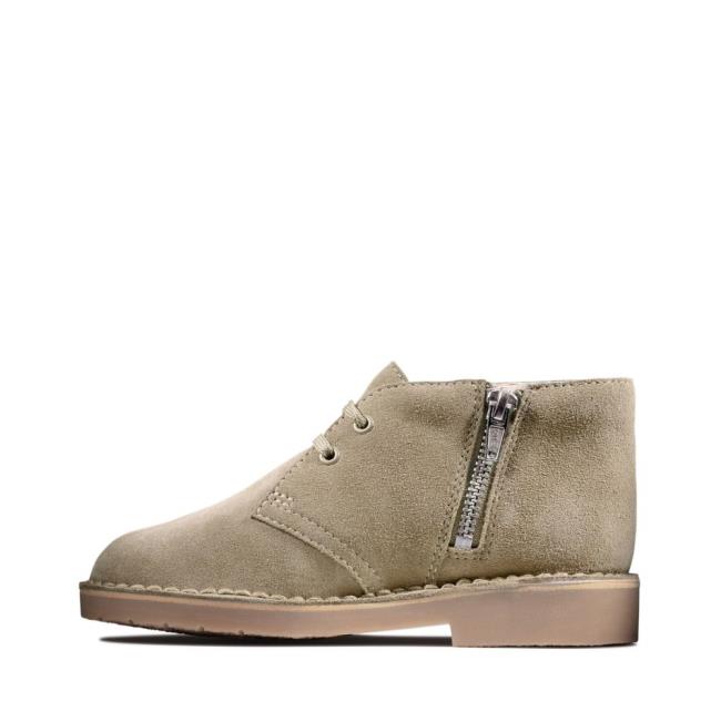 Lány Clarks Desert Boot 2 Kid Originals Bakancs Barna | CLK483AQJ