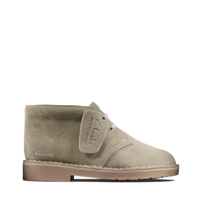 Lány Clarks Desert Boot 2 Kid Originals Bakancs Barna | CLK483AQJ