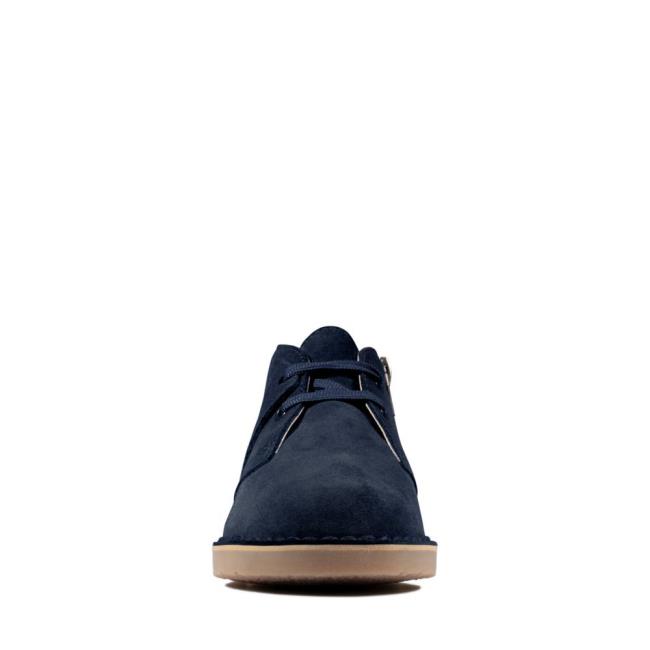 Lány Clarks Desert Boot 2 Kid Originals Bakancs Sötétkék | CLK537ACZ