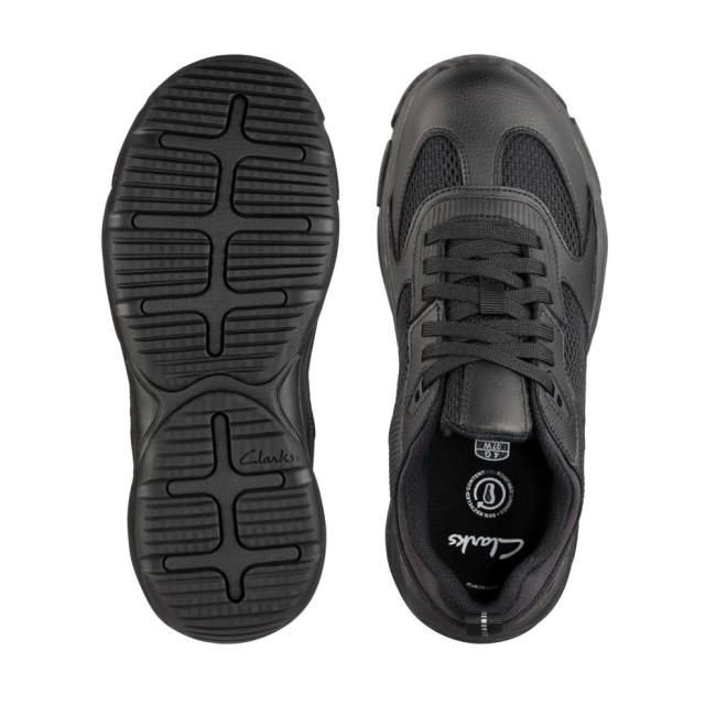 Lány Clarks Kuju Run Youth Kényelmi Cipő Fekete | CLK120CXP