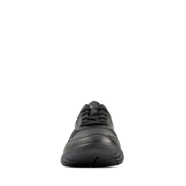 Lány Clarks Scape Pálya Youth Kényelmi Cipő Fekete | CLK294UES