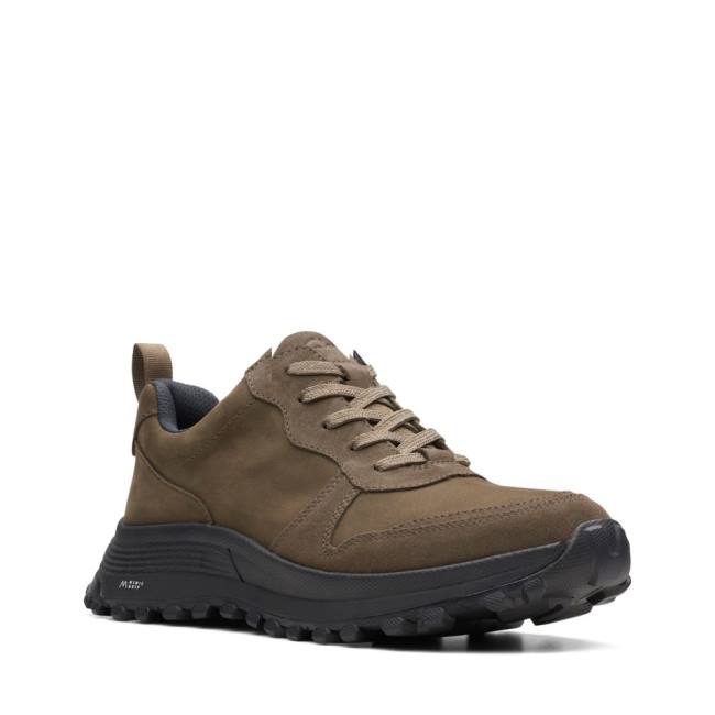 Női Clarks ATL Trek Free Vízálló Tornacipő Khaki | CLK097ICO