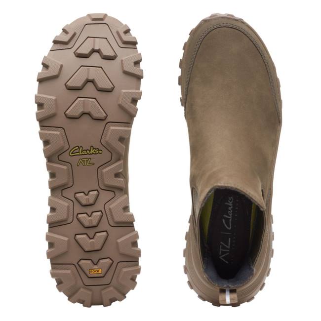 Női Clarks ATL Trek Up Vízálló Tornacipő Khaki | CLK196BEF