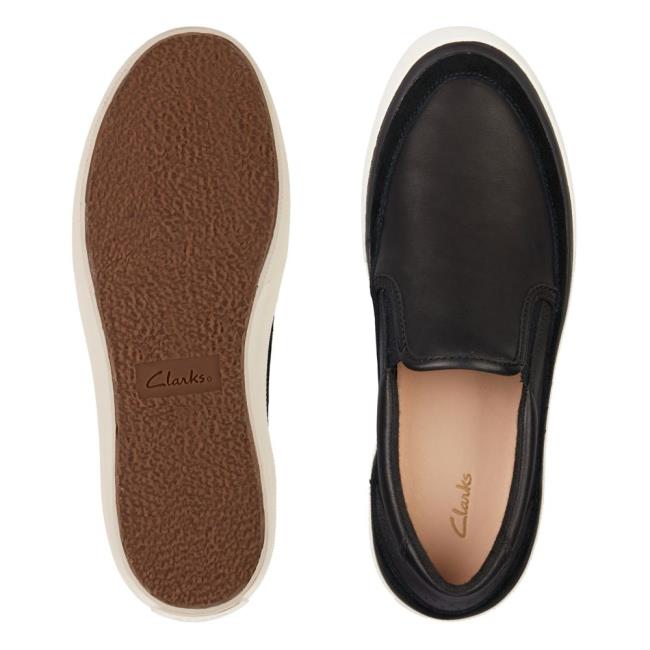 Női Clarks Aceley Step Fekete Cipő Fekete | CLK428BVA