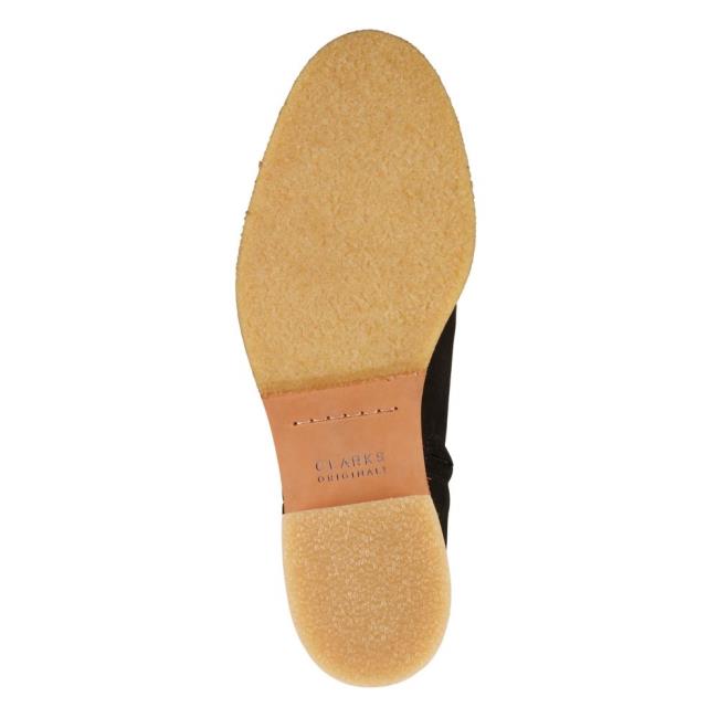 Női Clarks Amara Crepe Magassarkú Csizma Fekete | CLK968UDN