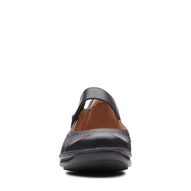 Női Clarks Appley Walk Fekete Cipő Fekete | CLK748KHW