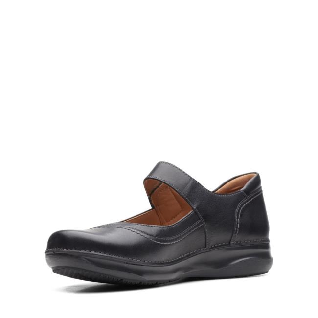 Női Clarks Appley Walk Fekete Cipő Fekete | CLK748KHW