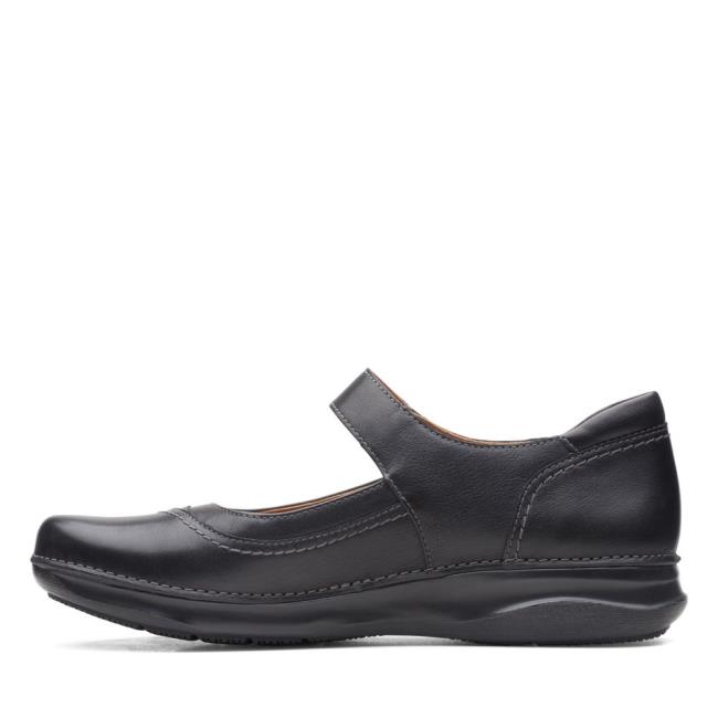 Női Clarks Appley Walk Fekete Cipő Fekete | CLK748KHW