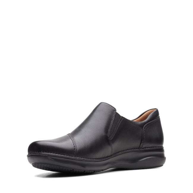 Női Clarks Appley Zip Fekete Cipő Fekete | CLK489SBV