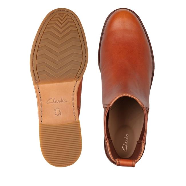 Női Clarks Clarkdale Arlo Bokacsizma Barna | CLK174RYS