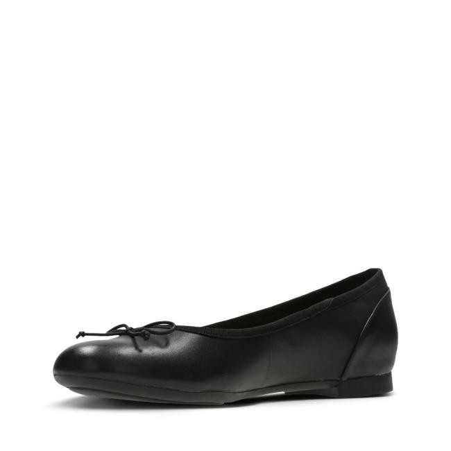 Női Clarks Couture Bloom Balerina Cipő Fekete | CLK037MQA