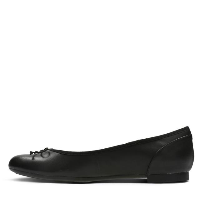 Női Clarks Couture Bloom Balerina Cipő Fekete | CLK037MQA