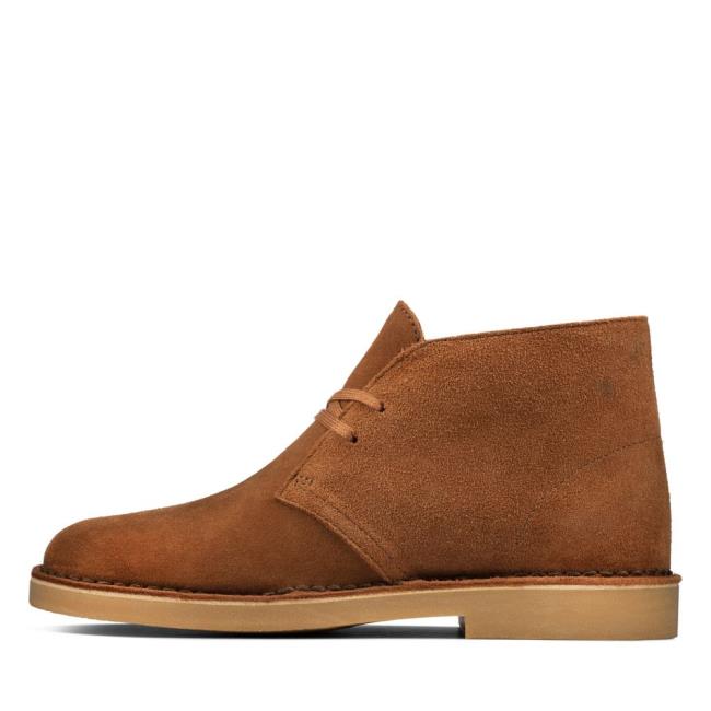 Női Clarks Desert Boot 2 Bokacsizma Sötétbarna | CLK795CMP