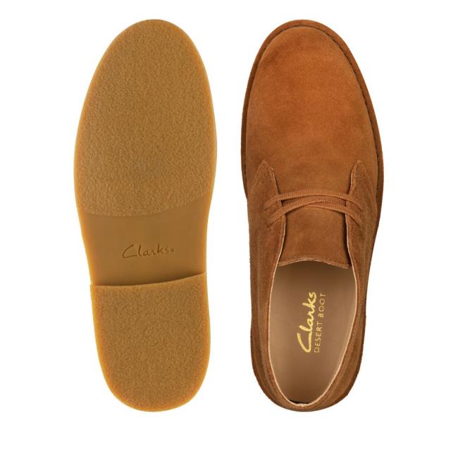 Női Clarks Desert Boot 2 Bokacsizma Sötétbarna | CLK795CMP