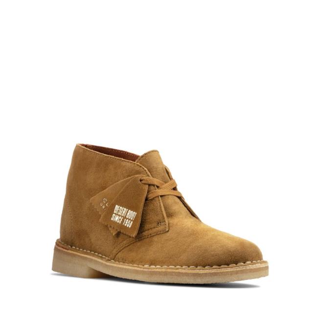 Női Clarks Desert Boot Bokacsizma Barna | CLK687RGN