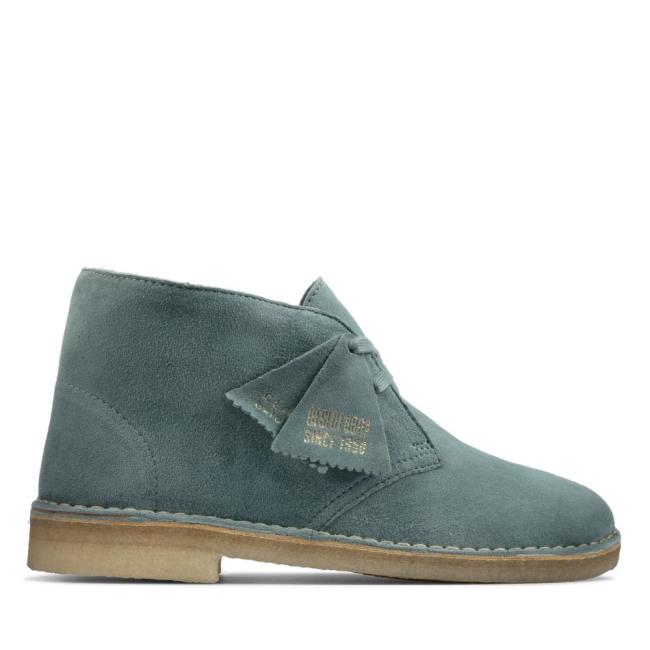 Női Clarks Desert Boot Bokacsizma Kék | CLK169OFE