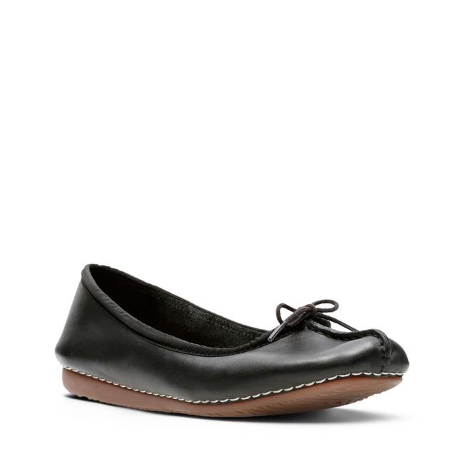 Női Clarks Freckle Ice Fekete Cipő Fekete | CLK379TLK