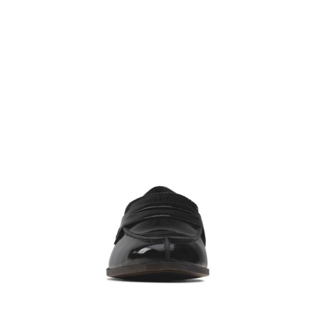 Női Clarks Hamble Loafer Fekete Cipő Fekete | CLK482GXC