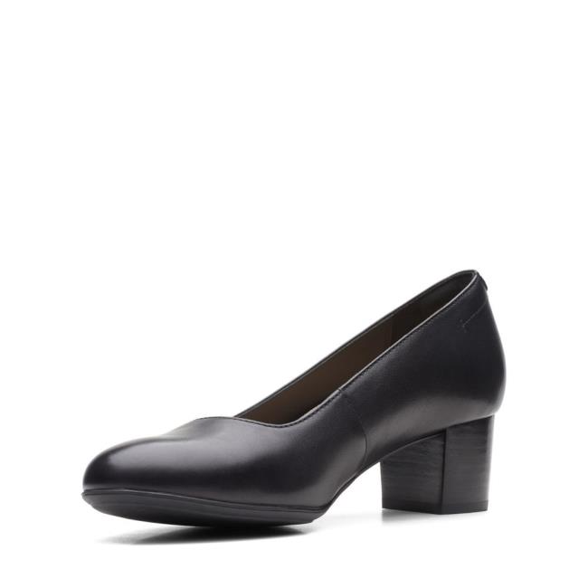 Női Clarks Linnae Pump Fekete Cipő Fekete | CLK962NDF