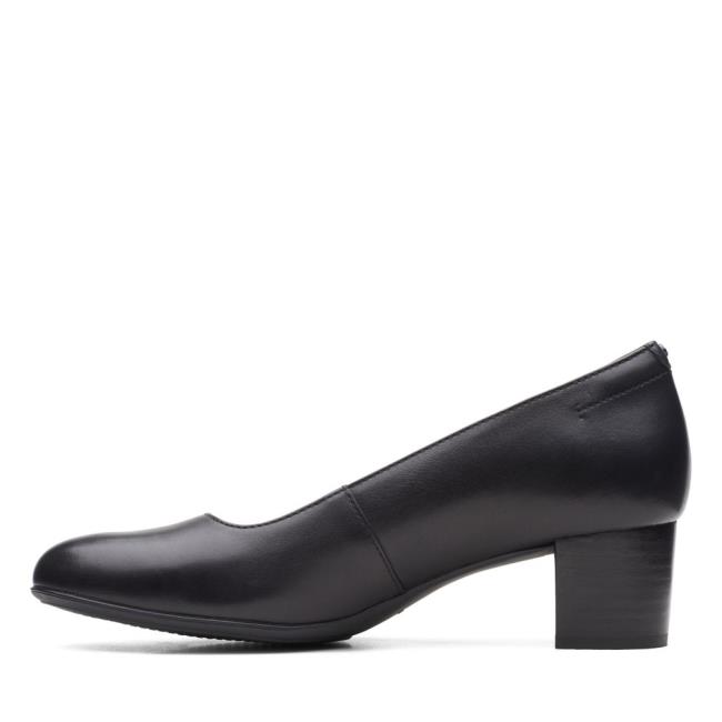 Női Clarks Linnae Pump Fekete Cipő Fekete | CLK962NDF