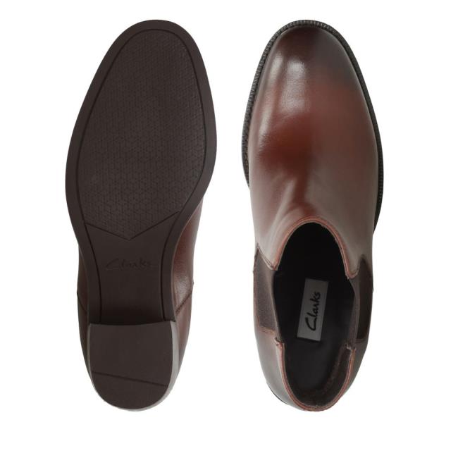 Női Clarks Mascarpone Bay Bokacsizma Barna | CLK354FAG