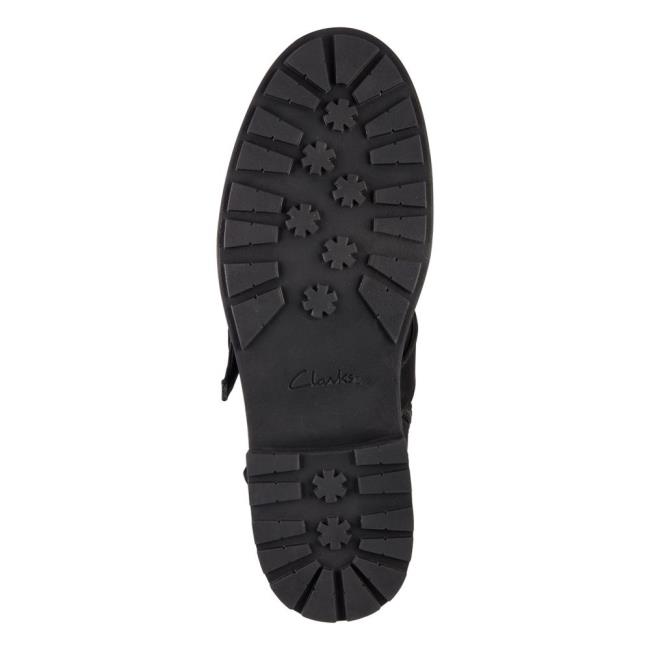 Női Clarks Orinoco2 Stud Bokacsizma Fekete | CLK956ZYJ