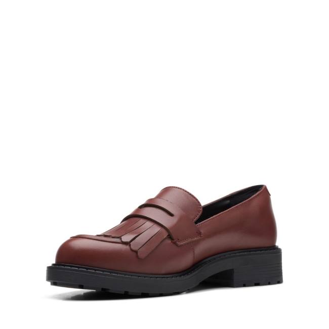 Női Clarks Orinoco 2 Loafer Mokaszin Chestnut | CLK865WZP