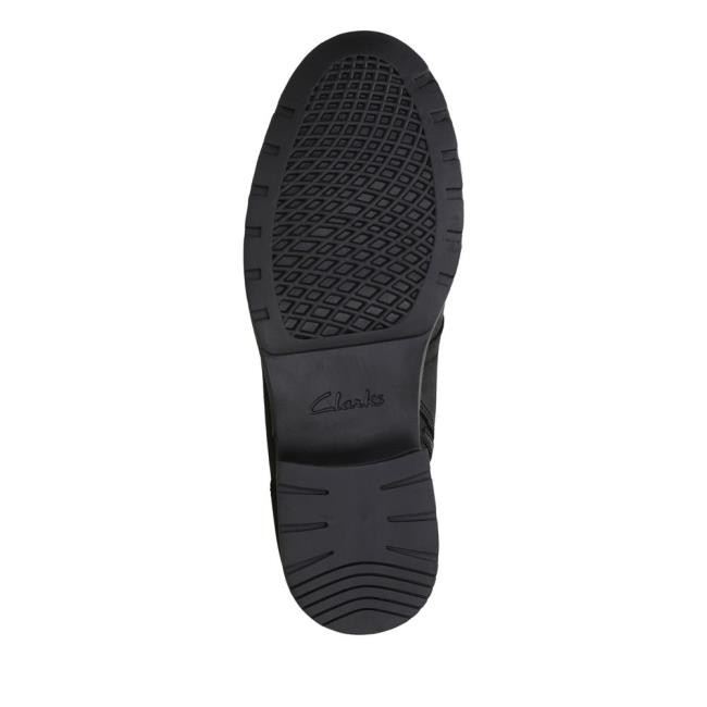 Női Clarks Orinoco Spice Bokacsizma Fekete | CLK584MSO