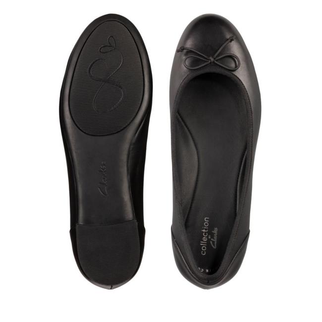 Női Clarks Patale Pump Fekete Cipő Fekete | CLK450DBG