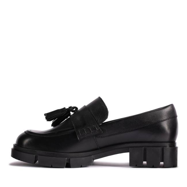 Női Clarks Teala Loafer Mokaszin Fekete | CLK071WUQ