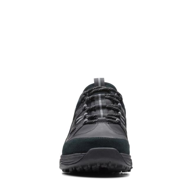 Női Clarks Tri Path SprtGTX Tornacipő Fekete | CLK543PMI