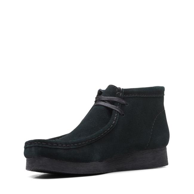 Női Clarks Wallabee Boot 2 Bokacsizma Fekete | CLK705UVP