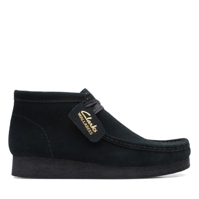 Női Clarks Wallabee Boot 2 Bokacsizma Fekete | CLK705UVP