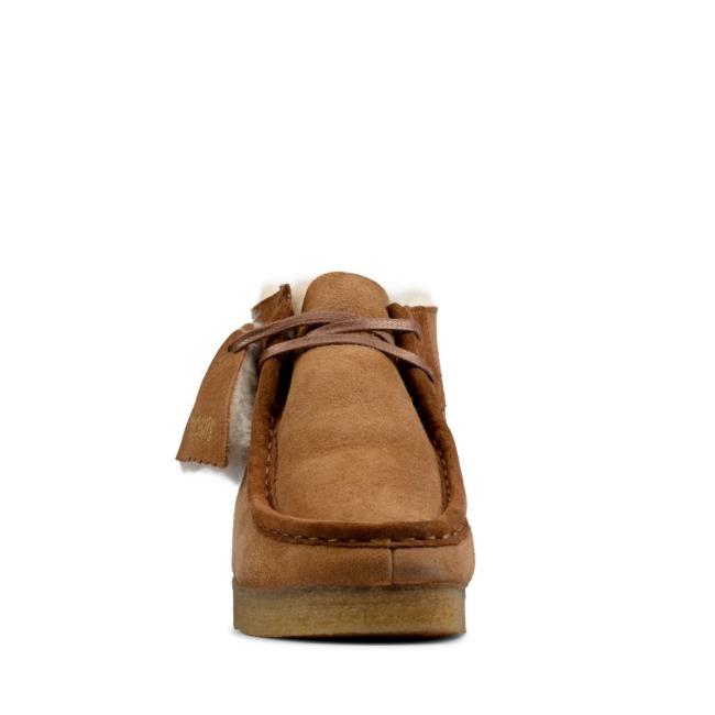 Női Clarks Wallabee Boot Bokacsizma Barna | CLK270ZKA