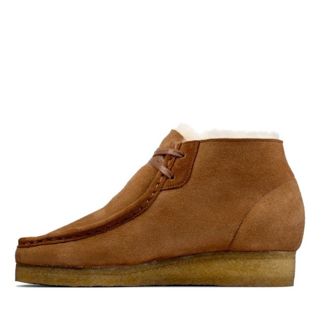 Női Clarks Wallabee Boot Bokacsizma Barna | CLK270ZKA